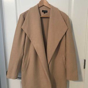 Waterfall Coat in Classic Camel